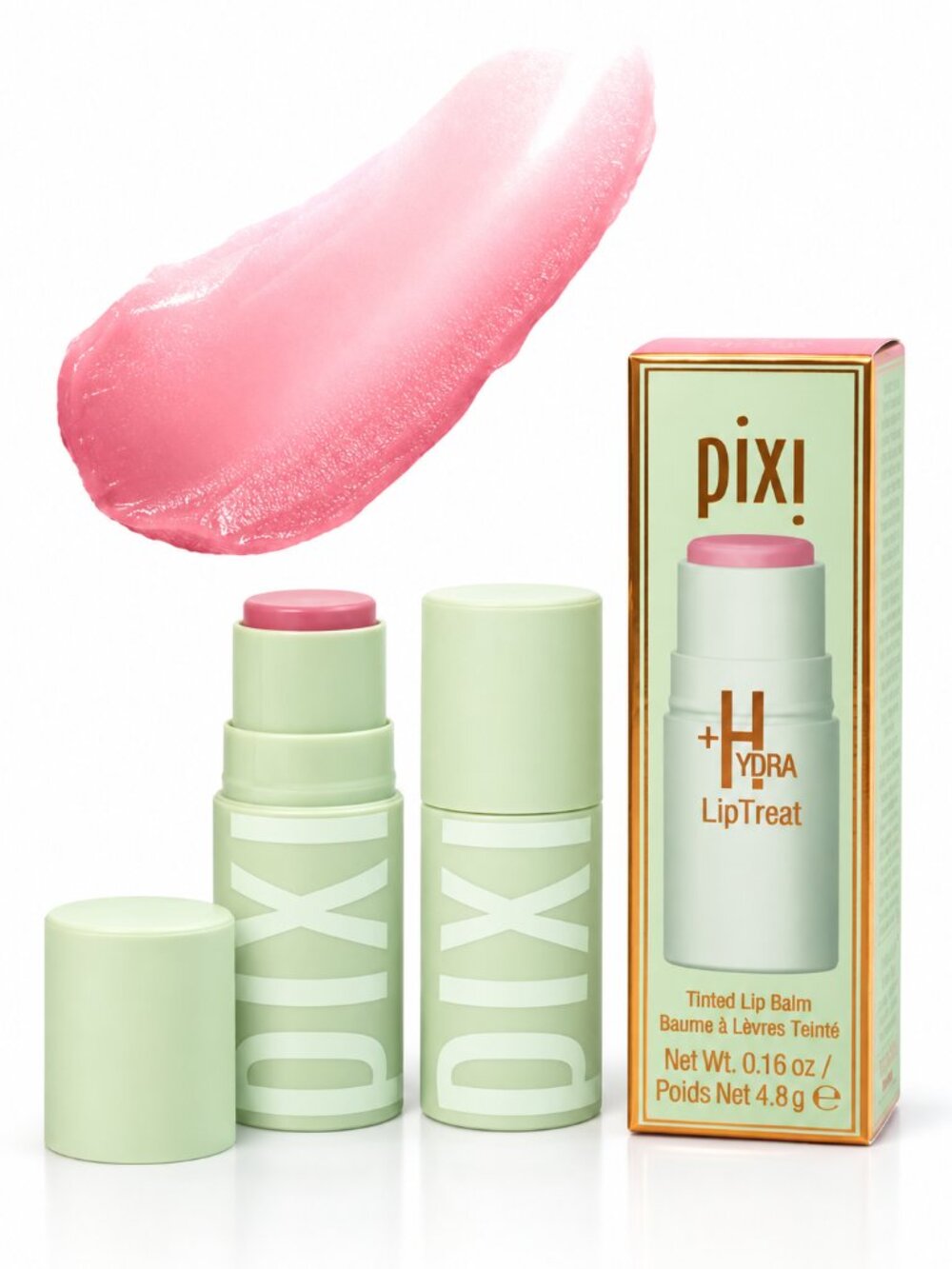 $5 Add-On - Pixi +Hydra Lip Treat Tinted Lip Balm in Nectar for Natural Glow